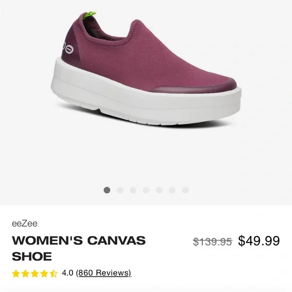 New in box Oofos shoes - Picture 2 of 3